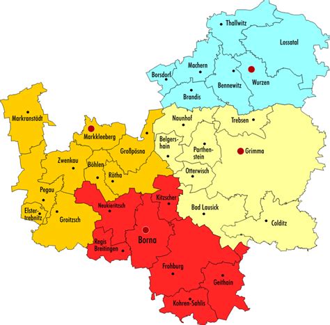 leipzig bundesland karte